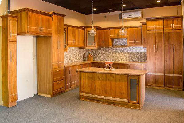 کابینت آشپزخانه روکش چوب طبیعی چیست؟