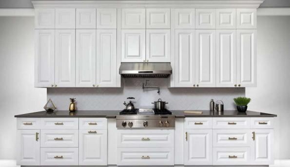 توزیع مستقیم کابینت آشپزخانه مدرن رنگ سفید