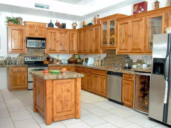 صادرات انواع کابینت آشپزخانه تمام چوب